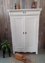 Stoere shabby biedermeier meidenkast