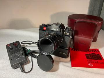 Fraaie LEICA R3 MOT Electronic met winder, RC en 60mm MACRO