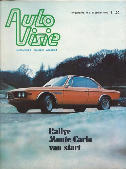 Autovisie 3 1972 : Matra 530 LX - Opel Rekord - Citroen GS, Boeken, Auto's | Folders en Tijdschriften, Gelezen, Algemeen, Ophalen of Verzenden
