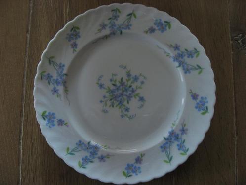 12 prachtige vintage Myosotis bordjes , Royal Tettau Bavaria, Antiek en Kunst, Antiek | Servies los, Verzenden