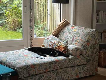 Ikea kivik chaise + Bemz linnen hoes - afbeelding 1 Ikea kivik chaise + Bemz linnen hoes - afbeelding 1