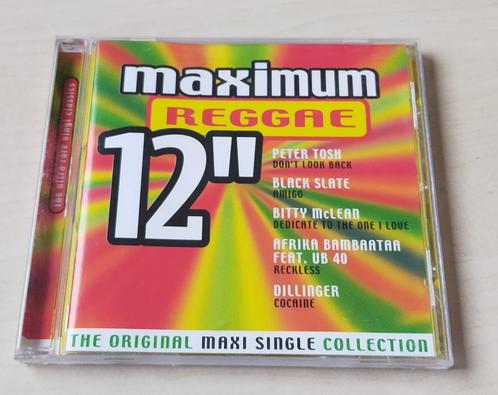 Maximum Reggae 12" CD 2000 Peter Tosh Dillinger, Cd's en Dvd's, Cd's | Reggae en Ska, Zo goed als nieuw, Ophalen of Verzenden