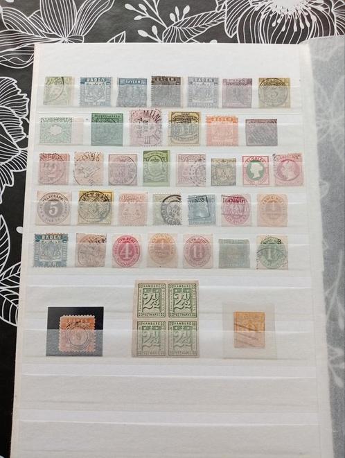 Collectie oude staten inclusief toppers, Postzegels en Munten, Postzegels | Europa | Duitsland, Gestempeld, Overige periodes, Ophalen of Verzenden