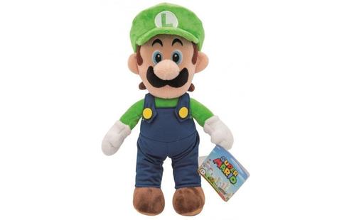 Super Mario pluche Knuffel - Luigi, Kinderen en Baby's, Speelgoed | Knuffels en Pluche, Nieuw, Overige typen, Ophalen of Verzenden