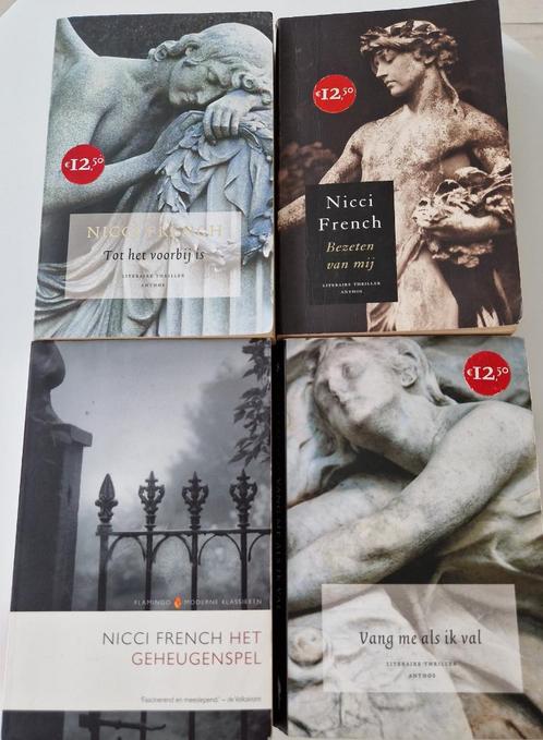 NICCI FRENCH 4 x, Boeken, Thrillers, Gelezen, Europa overig, Ophalen of Verzenden