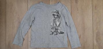 Shirt 128 wasbeer mag gratis bij andere aankoop