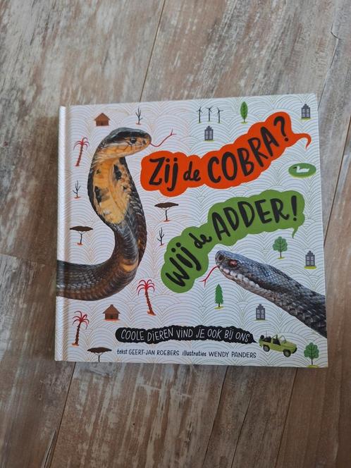 Geert-Jan Roebers - Zij de cobra? Wij de adder!, Boeken, Kinderboeken | Jeugd | onder 10 jaar, Zo goed als nieuw, Ophalen of Verzenden