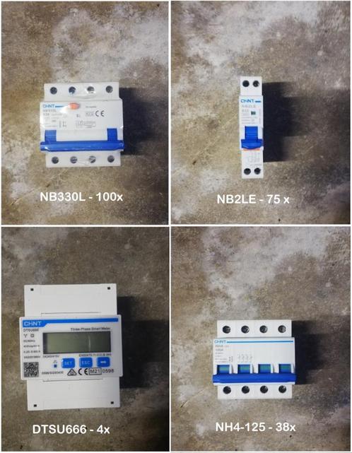 Partij Installatiemateriaal, Doe-het-zelf en Verbouw, Elektra en Kabels, Nieuw, Schakelaar, Ophalen