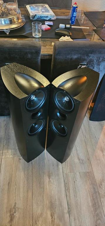 KEF Q5 BLACK ASH zo goed als nieuw!