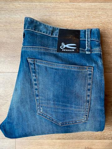 Denham razor slimfit spijkerbroek jeans (w34xl34) heren