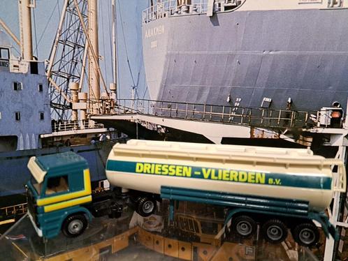 Efsi Scania Trekker met oplegger Driessen BV  1:87, Hobby en Vrije tijd, Modelauto's | 1:87, Gebruikt, Bus of Vrachtwagen, Efsi