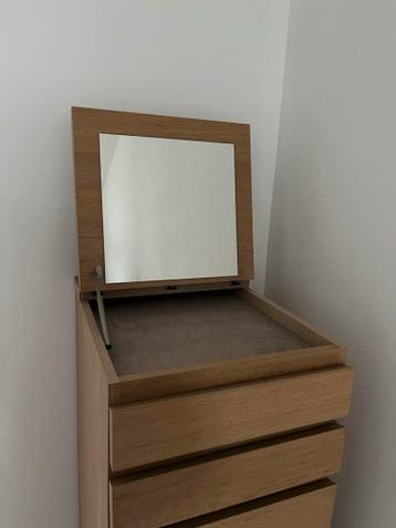 IKEA Malm ladekast met spiegel - afbeelding 3 IKEA Malm ladekast met spiegel - afbeelding 3