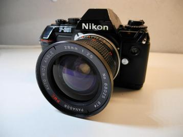 Nikon F301 inclusief Panagor 28mm