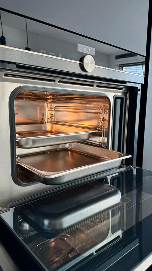 Siemens Studioline Stoomoven inbouw, Witgoed en Apparatuur, Ovens, Zo goed als nieuw, Inbouw, Oven, 45 tot 60 cm, Stoom, Ophalen