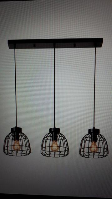 Lucide hanglamp Filox zwart 80x20x181,5 ( lxbxh)
