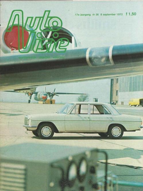 Autovisie 36 1972 : VW 412 LE Variant - Fiat 124 Coupe - Daf, Boeken, Auto's | Folders en Tijdschriften, Gelezen, Algemeen, Ophalen of Verzenden