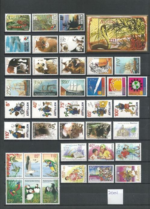 Nederlandse Antillen 2001, Complete jaargang, Postfris., Postzegels en Munten, Postzegels | Nederlandse Antillen en Aruba, Postfris