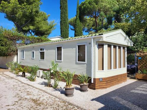 Grote stacaravan te huur aan de Côte d’Azur, dichtbij zee!, Vakantie, Vakantiehuizen | Frankrijk, Provence en Côte d'Azur, Chalet, Bungalow of Caravan