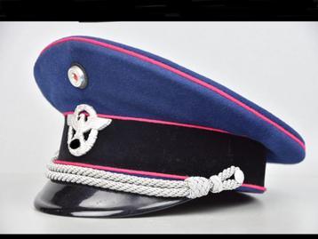 WW2 German Officer ' feuerwehr visor cap 