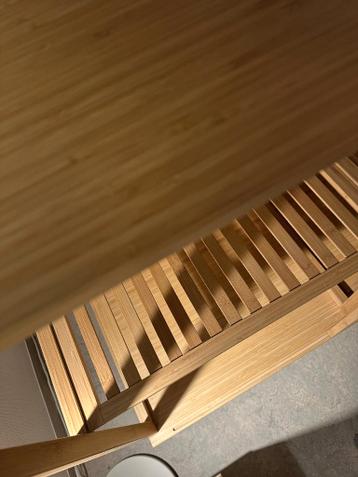 Ikea Nordkisa Bamboe Kledingkast - afbeelding 4 Ikea Nordkisa Bamboe Kledingkast - afbeelding 4