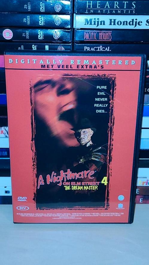 A Nightmare on Elm Street 4 (1988) - Freddy Krueger - Horror, Cd's en Dvd's, Dvd's | Horror, Zo goed als nieuw, Slasher, Vanaf 16 jaar