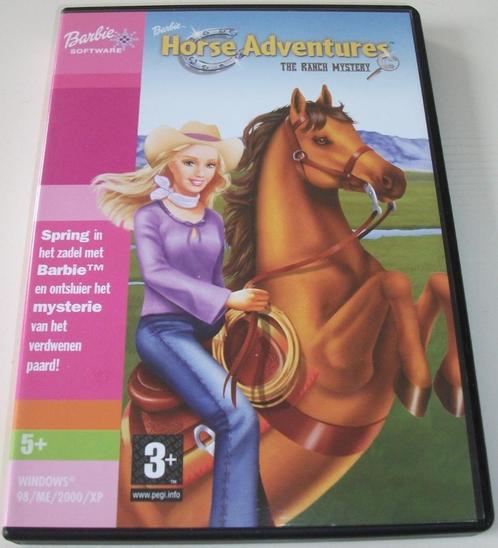 PC Game *** BARBIE *** Horse Adventures The Ranch Mystery, Spelcomputers en Games, Games | Pc, Zo goed als nieuw, Simulatie, Vanaf 3 jaar