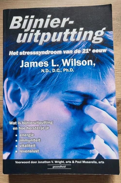 James L. Wilson - Bijnieruitputting, Boeken, Gezondheid, Dieet en Voeding, Zo goed als nieuw, Ophalen of Verzenden