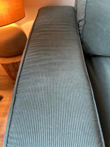 IKEA KIVIK 3 zits bank met twee hoezen grijsturkoois & beige - afbeelding 4 IKEA KIVIK 3 zits bank met twee hoezen grijsturkoois & beige - afbeelding 4