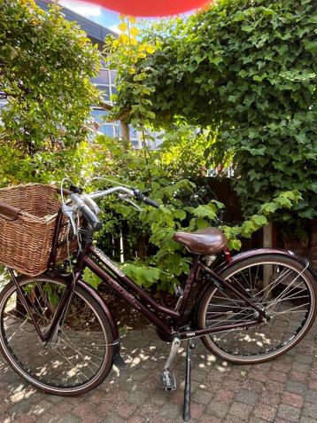 Bordeaux rode fiets gazelle