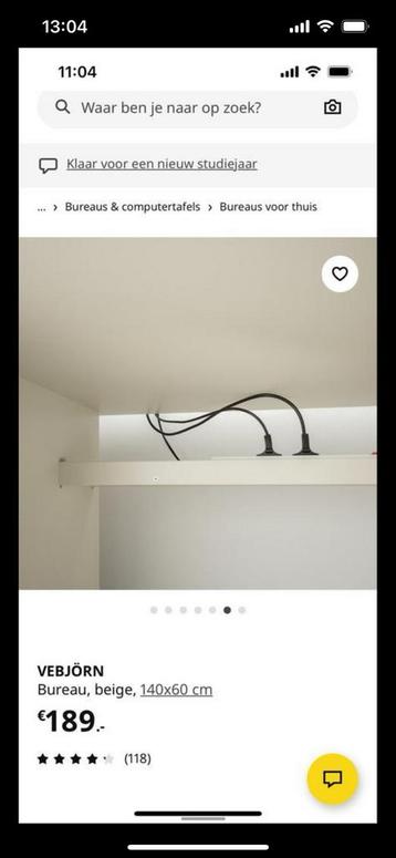 Mooi bureau met fijn bureaustoel - afbeelding 5 Mooi bureau met fijn bureaustoel - afbeelding 5