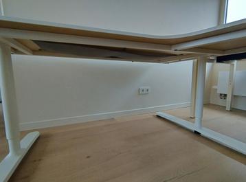 Hoekbureau IKEA BEKANT rechts (wit/houtlook) - afbeelding 3 Hoekbureau IKEA BEKANT rechts (wit/houtlook) - afbeelding 3