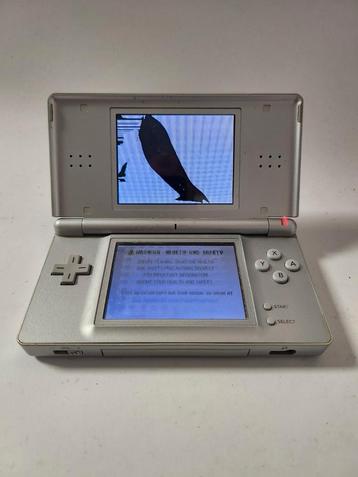 Nintendo DS Lite Zilver defect 