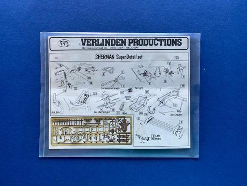 Verlinden	263	Sherman Super Detail Set	1/35, Hobby en Vrije tijd, Modelbouw | Figuren en Diorama's, Nieuw, Verzenden
