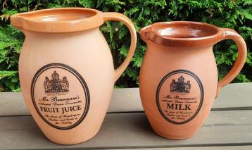 Terracotta keuken servies uit Engeland