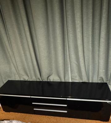 IKEA Besta Burs set in hoogglans zwart. - afbeelding 2 IKEA Besta Burs set in hoogglans zwart. - afbeelding 2