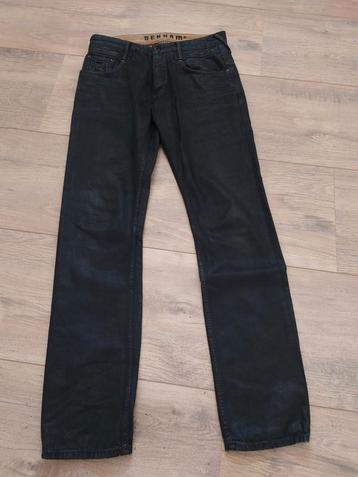 2x Denham Skinny jeans W30 L32, gecoated met wax! 