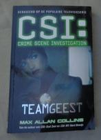 CSI TEAMGEEST Max Allan Collins PAPERBACK 2006 216p boek Tel