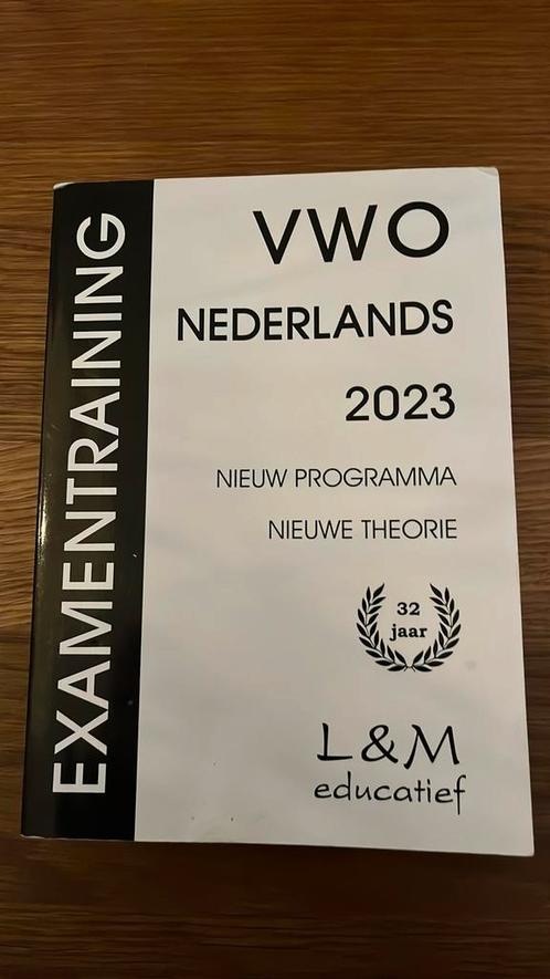 Gert P Broekema - Examentraining Vwo Nederlands 2023, Boeken, Schoolboeken, Zo goed als nieuw, Nederlands, VWO, Ophalen of Verzenden
