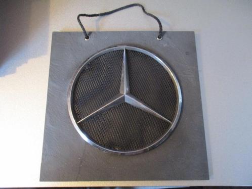 Mercedes-Benz STER op leisteen-wandbord, Auto diversen, Auto-accessoires, Gebruikt, Ophalen of Verzenden