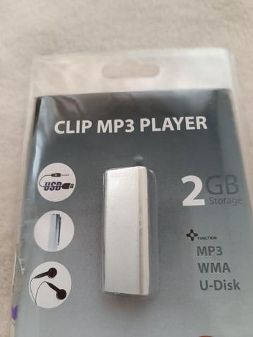 MP 3 speler , 2 gb kleur zilver nieuw