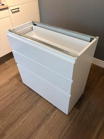 IKEA Metod Keukenkast 80x37x80 met Voxtorp lades - afbeelding 1 IKEA Metod Keukenkast 80x37x80 met Voxtorp lades - afbeelding 1