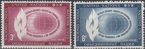 Verenigde Naties New York -VN1.06- 1956- Rechten vd Mens Dag, Postzegels en Munten, Postzegels | Amerika, Postfris, Noord-Amerika