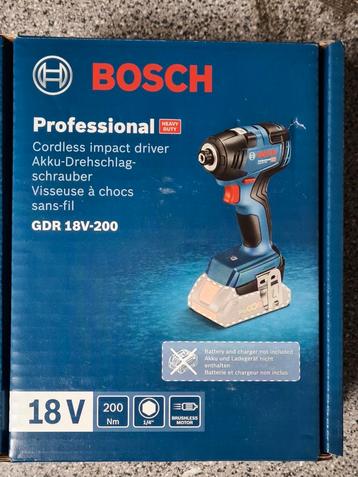 Bosch schroefmachine GDR 18v-200