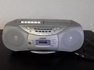 Sony draagbare CD-Radio-Cassette speler – model CFD-S26L