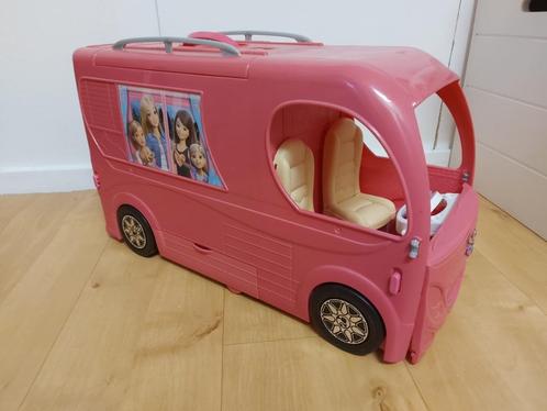 Barbie camper, Kinderen en Baby's, Speelgoed | Poppen, Gebruikt, Barbie, Ophalen