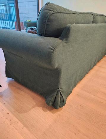 Gratis bank ikea ektorp bank groen + uitwasbare grijze hoes - afbeelding 3 Gratis bank ikea ektorp bank groen + uitwasbare grijze hoes - afbeelding 3