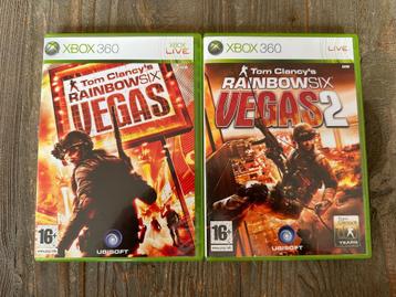 Rainbow Six Vegas 1 en 2 voor Xbox 360
