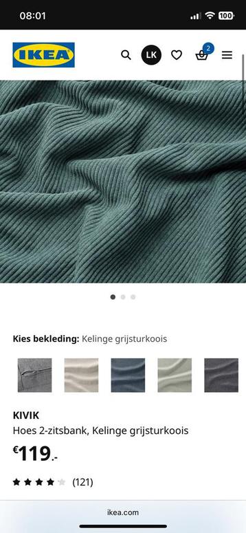 IKEA Kivik bank hoezen Kelinge - afbeelding 3 IKEA Kivik bank hoezen Kelinge - afbeelding 3