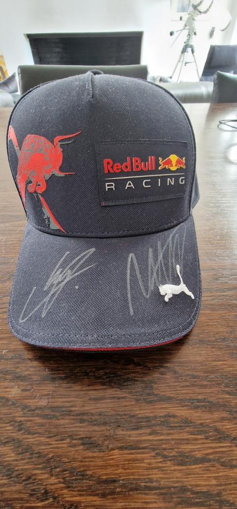 Red Bull cap - Max & Perez handtekening- uniek!, Kleding | Heren, Hoeden en Petten, Nieuw, Pet, Ophalen of Verzenden