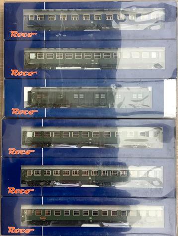 Roco DB TP.3 rijtuigsets 45919 en 45920, nieuwstaat €125/set